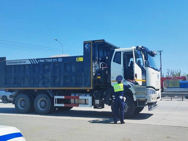 На территории Артема проходят рейдовые мероприятия по контролю над соблюдением правил перевозки сыпучих грузов